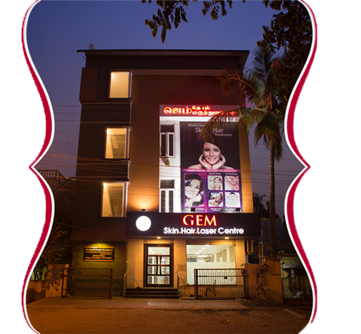 GEM Skin, Hair and Laser Centre clinic in Madurai - Best skin care clinic in Madurai